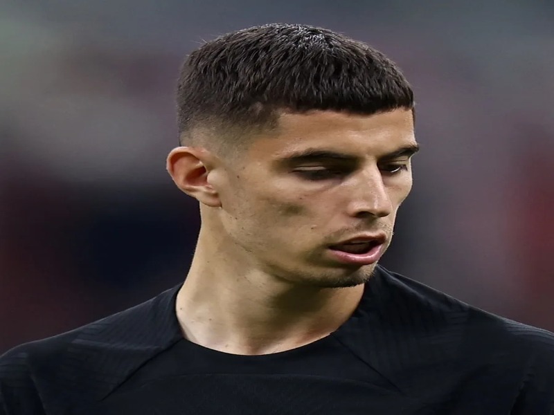 Cắt tóc ngắn không đều của Kai Havertz