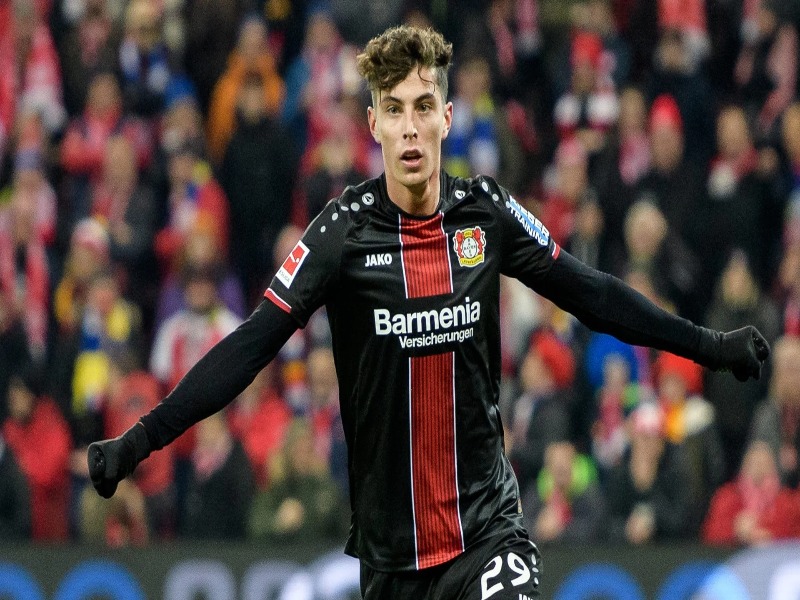 Kai Havertz ngôi sao bóng đá Châu Âu