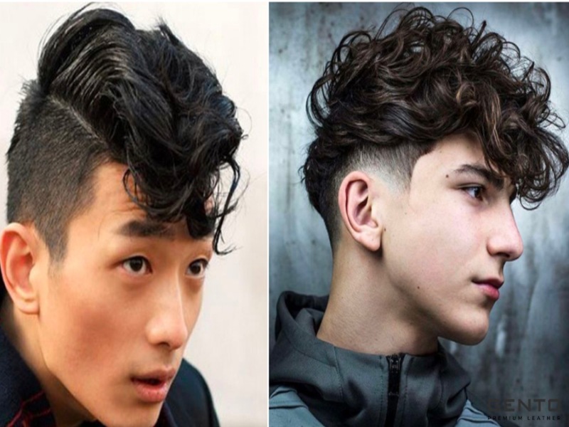 Kiểu tóc Undercut Quiff Wavy