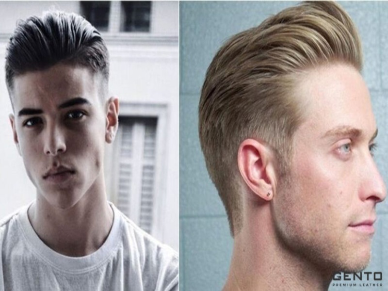 Kiểu tóc nam Undercut Quiff tỉa nhọn