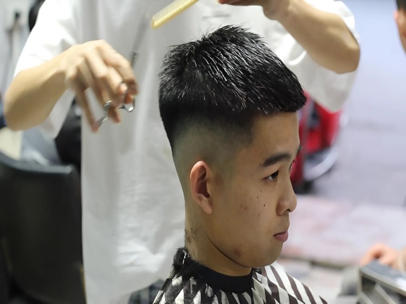 Kiểu tóc nam crop mohican